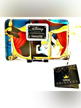 🔥NEW Disney Cinderella 75th Anniversary Zip Around Wallet *SPECIAL EDITION*